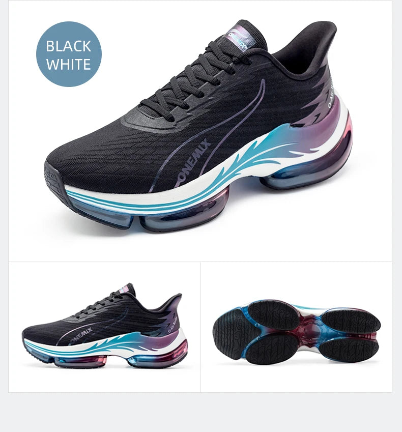 ONEMIX Air Cushion Running Shoes – Unisex Lightweight Trainers for Outdoor, Jogging & Walking