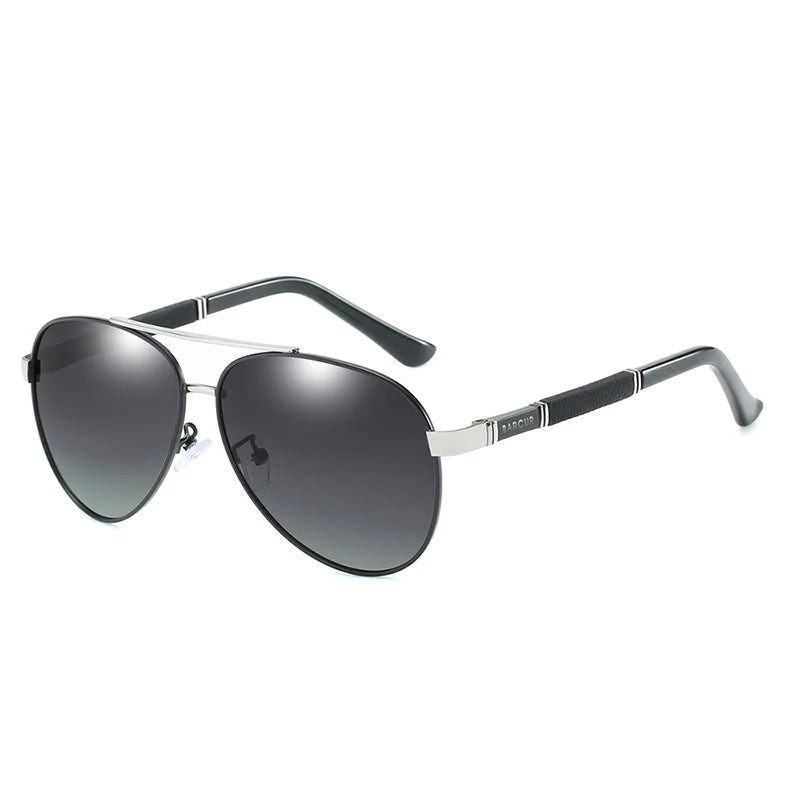 BARCUR Pilot Sunglasses Male Polarized Sun Glasses Men Sports Eyewear Lunette De Soleil Homme