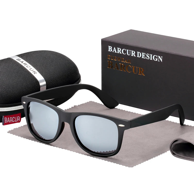 BARCUR Men Sunglasses Vintage Fashion Classic Brand Glasses Retro Glasses Women Sunglasses Unisex UV400 l