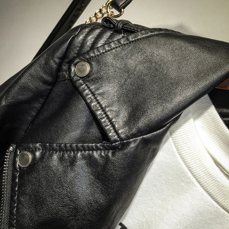 Riverdale Jacket South Side Jacket Serpents Riverdale Southside PU Leather Jackets Snake Woman Streetwear Leather Outwear Coat