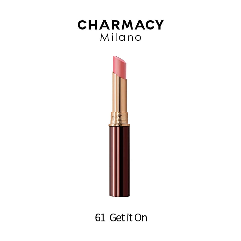 CHARMACY New Colors Waterproof Velvet Lipstick Easy To Wear Water-resistant Lip Stick Long-Lasting Matte Lip Makeup Cosmetic