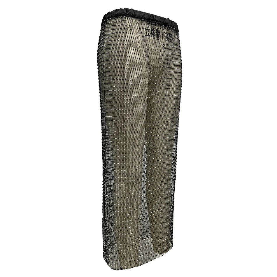 Shiny Crystal Mesh Hollow Split Loose Skirt – Sexy Rhinestone Party Skirt
