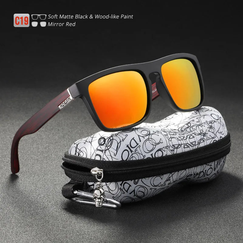 KDEAM High Fashion Polarized Sunglasses For Men and Women UV-Block Night Driving Glasses Photochromic lentes de sol mujer