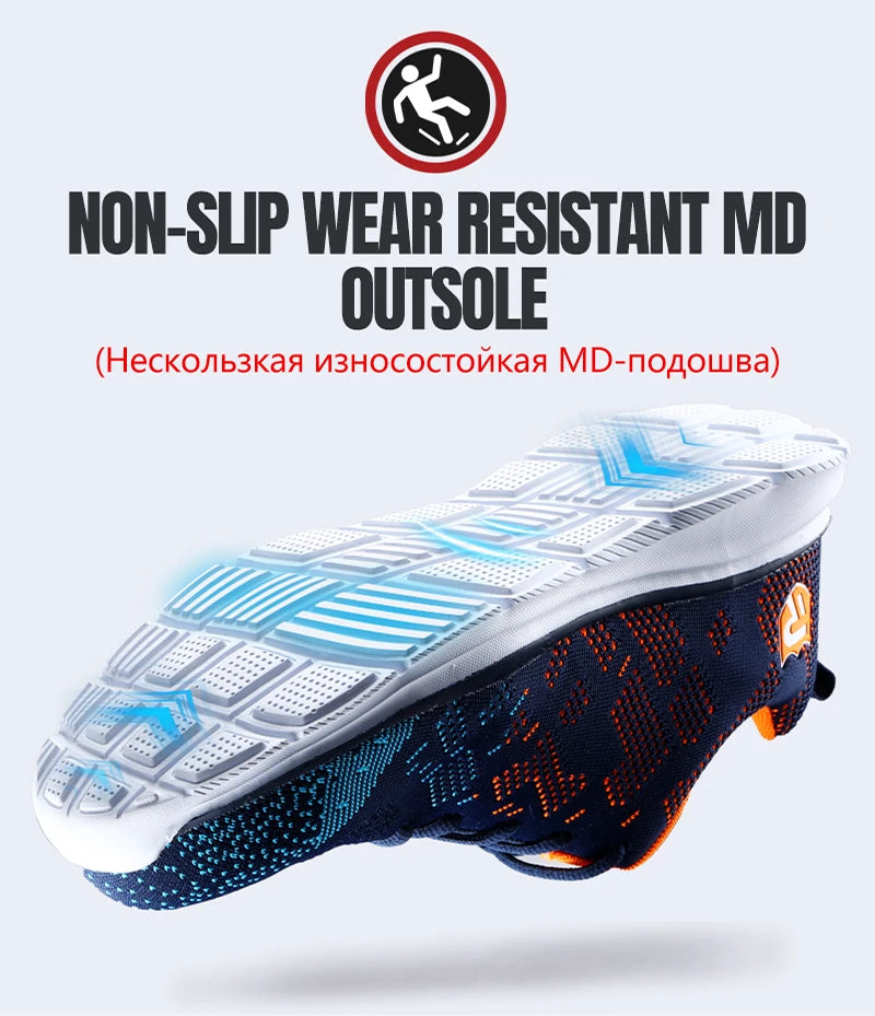 LARNMERN Safety Shoes for Men Puncture Proof Steel Toe Work Shoes Anti-slip Construction Sneakers