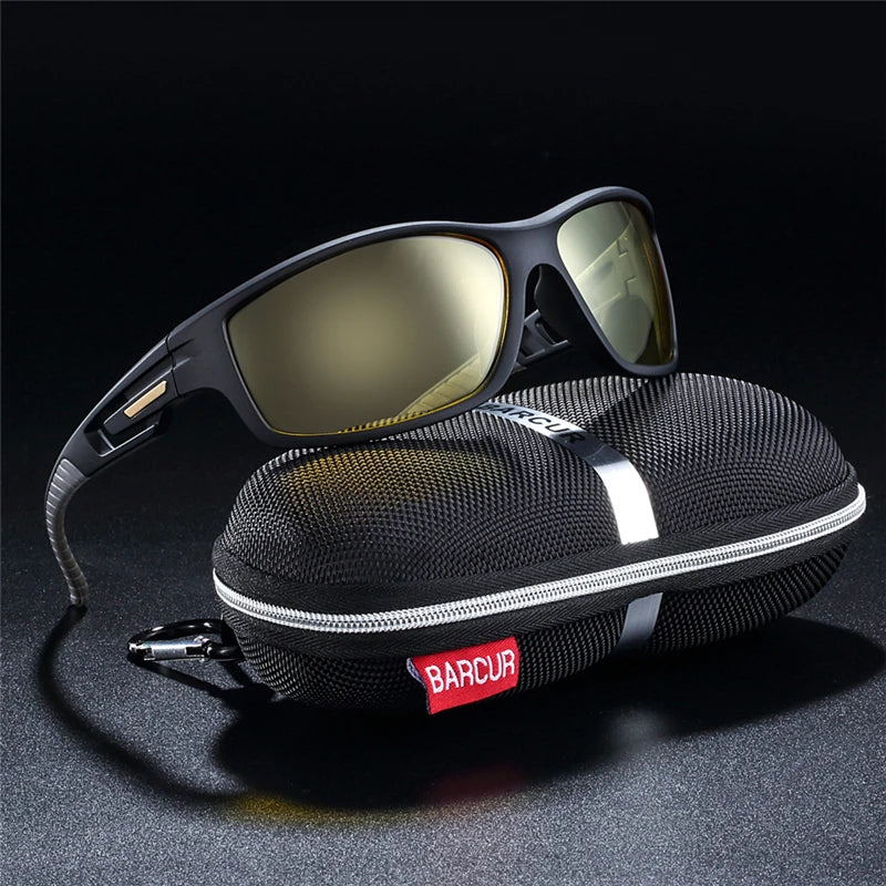 BARCUR Sports Sunglasses Women Polarized Sunglasses Night Vision Glasses