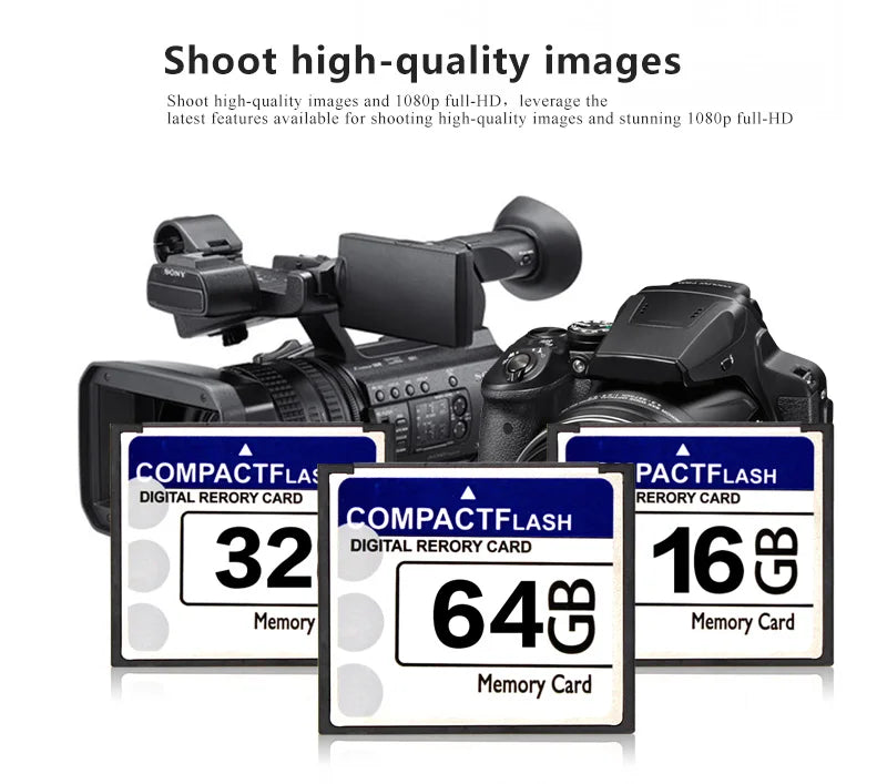 Real Capacity Memory Card 256MB 512MB 1GB 2GB 4GB 8GB 16GB 32GB 64GB CF Card 128GB Compact Flash Card Free Shipping