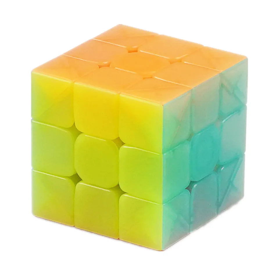 مكعب سحري Qiyi Warrior W 3x3x3 مكعبات سرعة احترافية 3x3 ألغاز مكعب سرعة Qiyi Warrior S 3 × 3