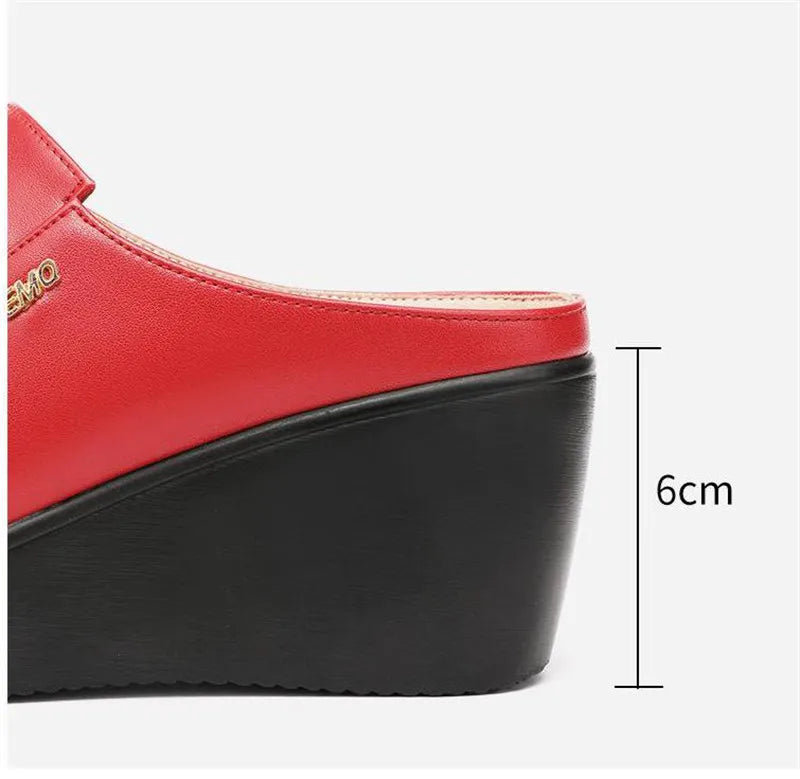 Women’s Wedge Heel Platform Sandals – Summer Comfort, Size 32–43