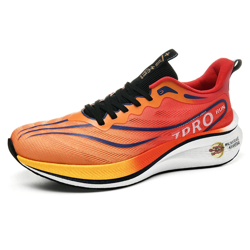 2024 New Comfortable New Carbon Plate Breathable Casual Fashionable Men's Lightweight Fly-knitting Sports Running Shoes