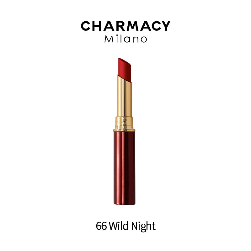 CHARMACY New Colors Waterproof Velvet Lipstick Easy To Wear Water-resistant Lip Stick Long-Lasting Matte Lip Makeup Cosmetic