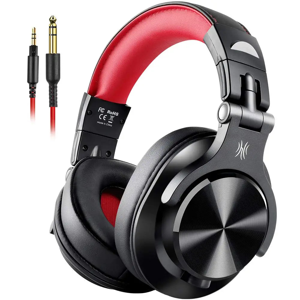 Oneodio A71 Wired Headphones For Computer Phone With Mic Over Ear Stereo Hi-Res Headset Studio Headphone For Recording Monitor