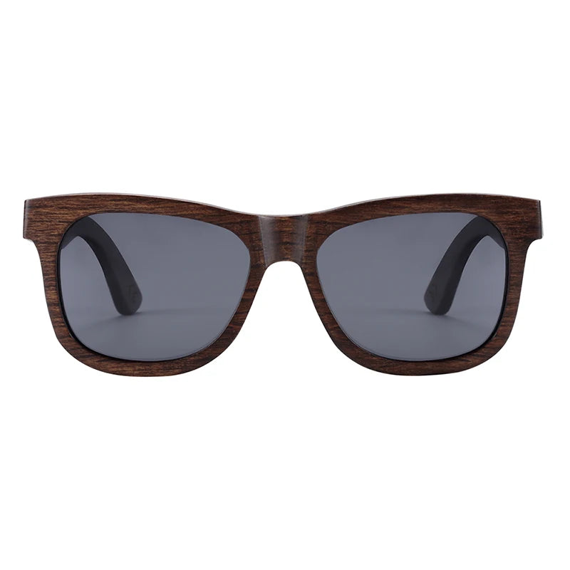 BARCUR Natural Wooden Sunglasses for Men Polarized Sunglasses Wood Oculos De Sol Feminino Frete Gratis