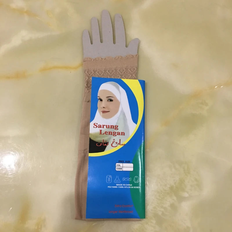 Sports Muslim Women Oversleeve Elastic Arm Cover Short Sleeve Tshirt Riding Accessory Fashion Middle East Accessories Fashion