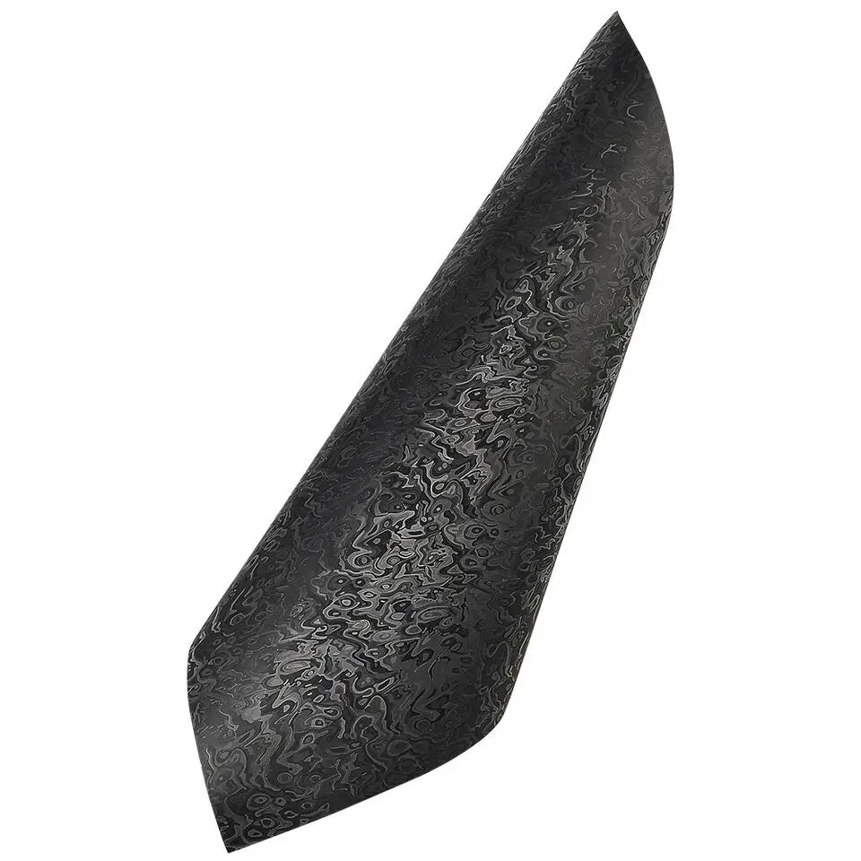 Black Cloud Pattern Forged Carbon Car Vinyl Wrap Matte Black Car Body Film