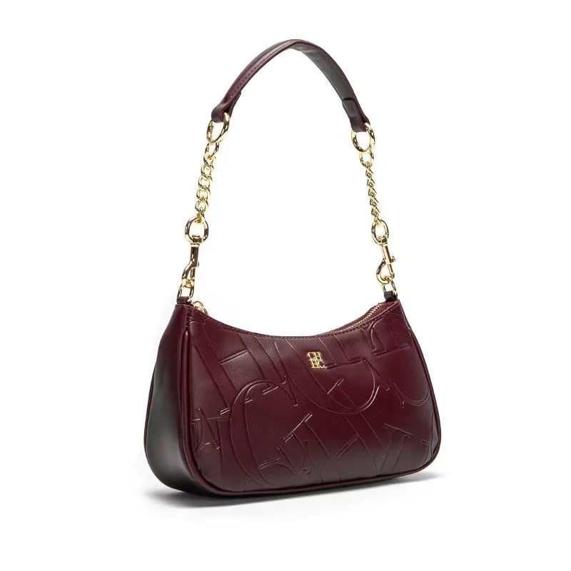 Women’s Classic PU Leather Tote Handbag – Retro Luxury Design