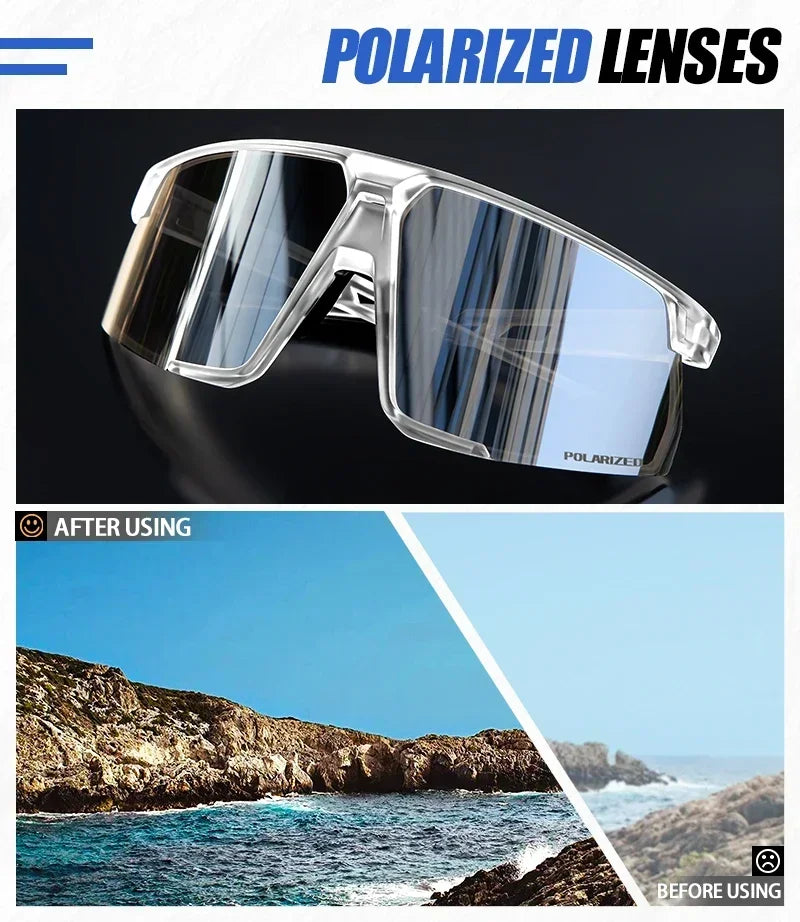 Kapvoe Polarized Sunglasses for Men and Women Luxury Sun Glasses Driving Fishing Cycling Golf Bike Glasses Fashion Shades