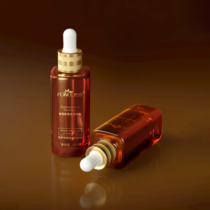 FONCE B5 Astaxanthin Moisturizing and Nourishing Facial Essence 30ml Dropper Design Is Safe and Gentle
