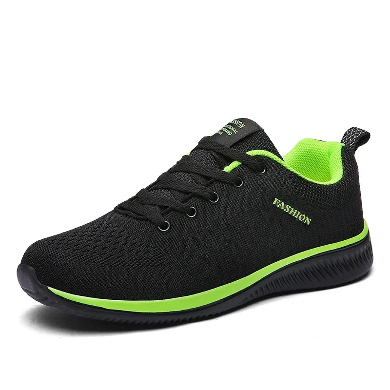 MAEDEF Athletic Shoes for Men Shoes Sneakers Black Casual Men Women Knit Sneakers Breathable Athletic Running Walking Gym Shoes