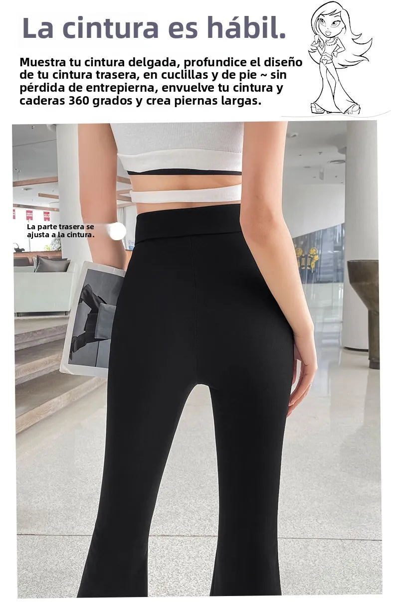 Bla Slimming High Waist Wide Leg Pants Women's Summer Thin Extended Tall Micro Flared Casual Drapey Commute Sle Trousers