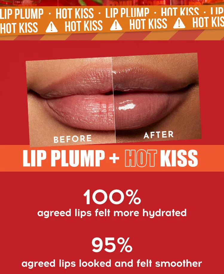 MLSMILE Duck Lip Plump Lip Oil Moisturizing Lip Gloss Mirror Water nature long-lasting Gloss Gloss Pearl Lip Glaze Set