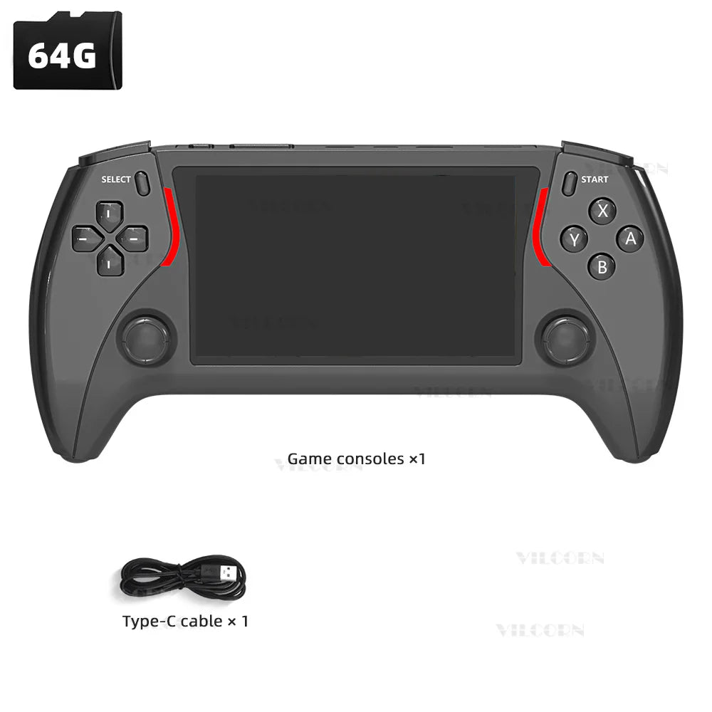 VILCORN Project X Pro Handheld Game Console for PSP PS1 SNES Emulators Portable Consoles Retro Drive Pocket Video Games for Boy