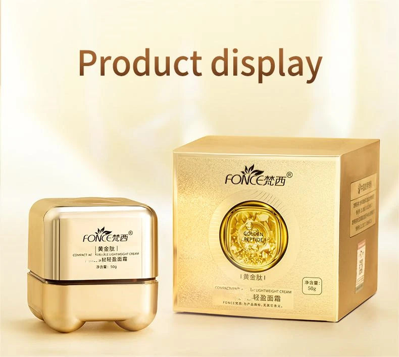 Gold Peptide Moisturizing Face Cream – 50g | GrabliWorld