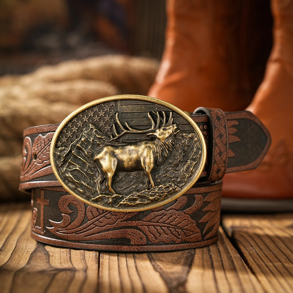 Vintage meets fashion! Alloy buckle PU belt, suitable for both men and women, to create a personalized Western style