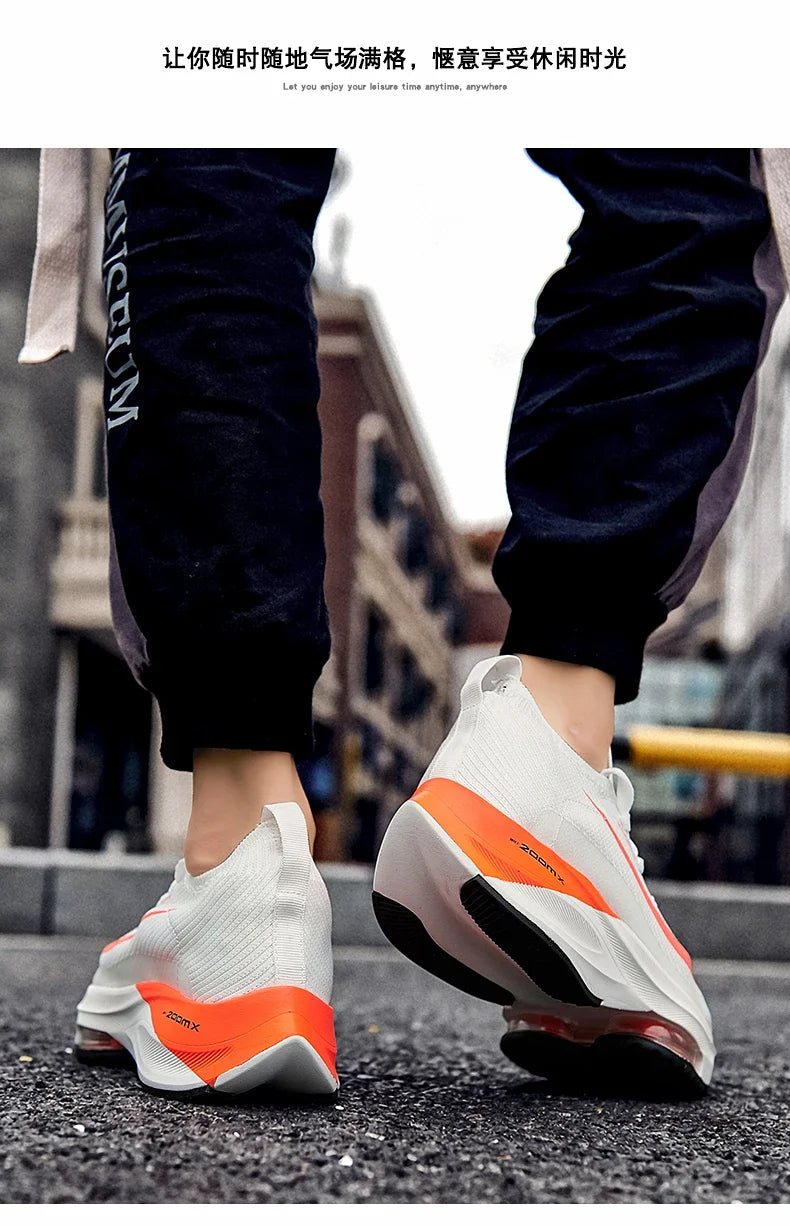 Men Shoes Casual Shoes Autumn New Sports Shoes Fashion White Lightweight Comfort Senaker for Boys Run Shoe Zapatillas Niño Hoka