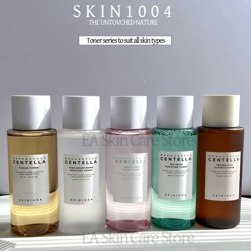 SKIN1004 Probio-CICA Essence Tea-Trica Purifying Toner Centella Skincare Coreanos Face Care Tone Brightening Boosting Toner