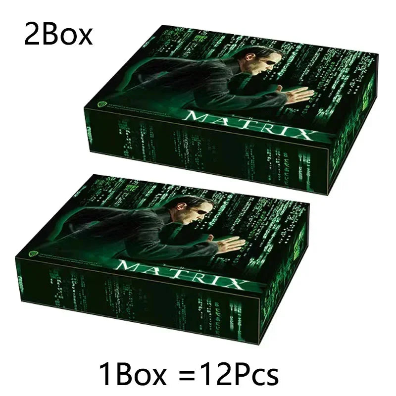 The Matrix Collection Cards Booster Box Movie Character Trinity Neo Exquisite Peripheral Rare Game Card Hobby Toy Kids Xmas Gift