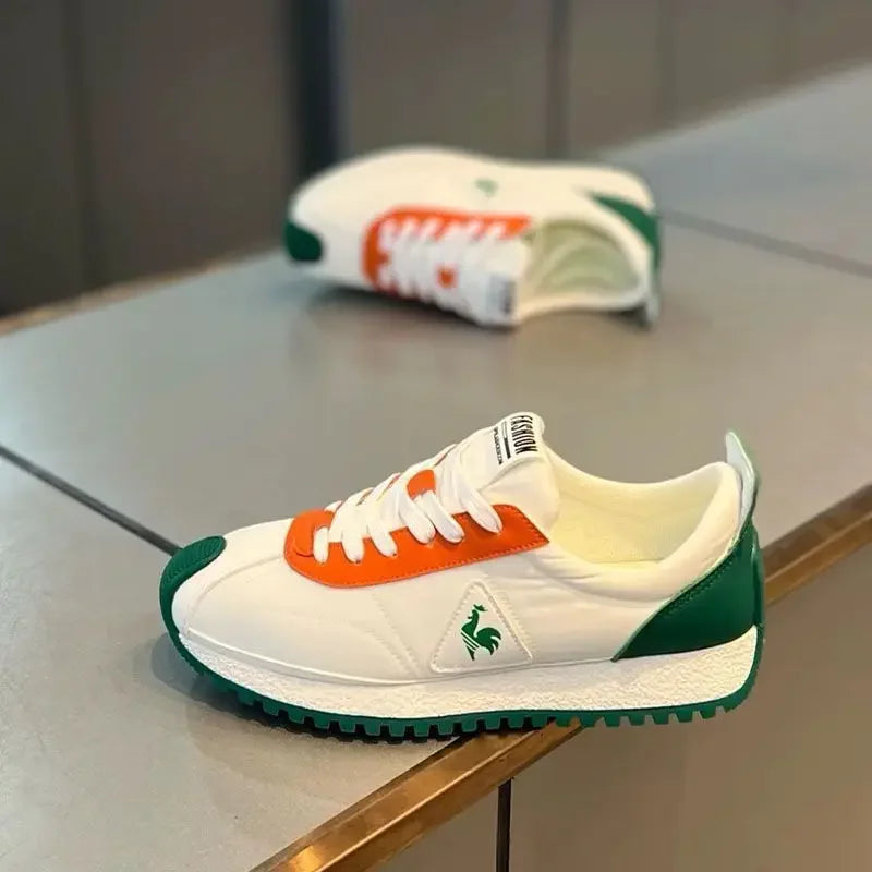 Official-website 2025 Men's Casual Sneakers Summer Comfortable Breathable Lace-up Running Shoes Men's Outdoor Soft-soled Shoes