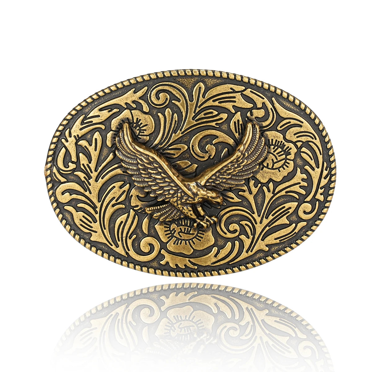Western Cowboy Return to the ancients belt buckle - stylish and unique stylish waist accessory Men and women