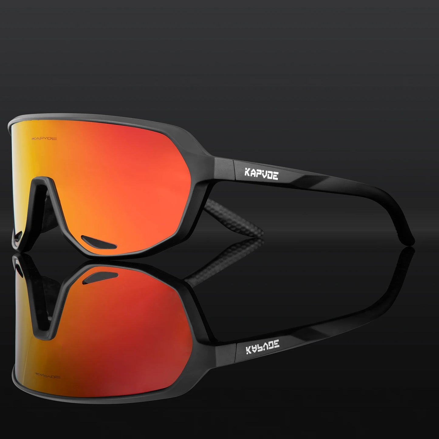 Kapvoe-Photochromic Cycling Sunglasses for Man Driving Bicycle Cycling Glasses Women Road Mountain Bike Outdoor Sport Goggles