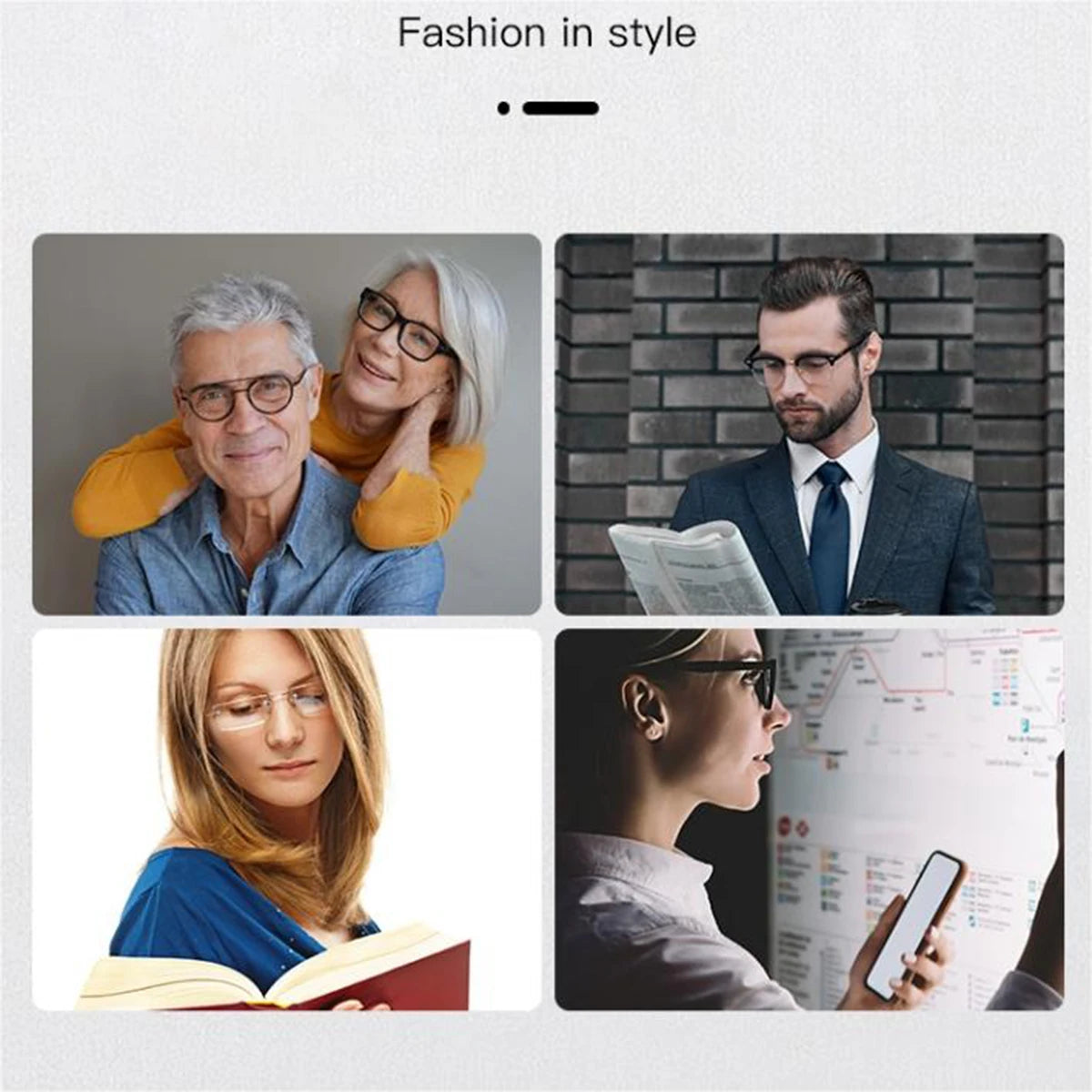 BARCUR Square Reading Glasses, Blue Light Blocking Computer Reader for women men Reading Presbyopic Glasses