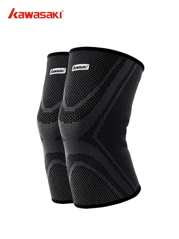 KAWASAKI Knee Pads for Badminton Basketball Yoga Women Men Patella Brace Knee Support Fitness Protector Work Gear