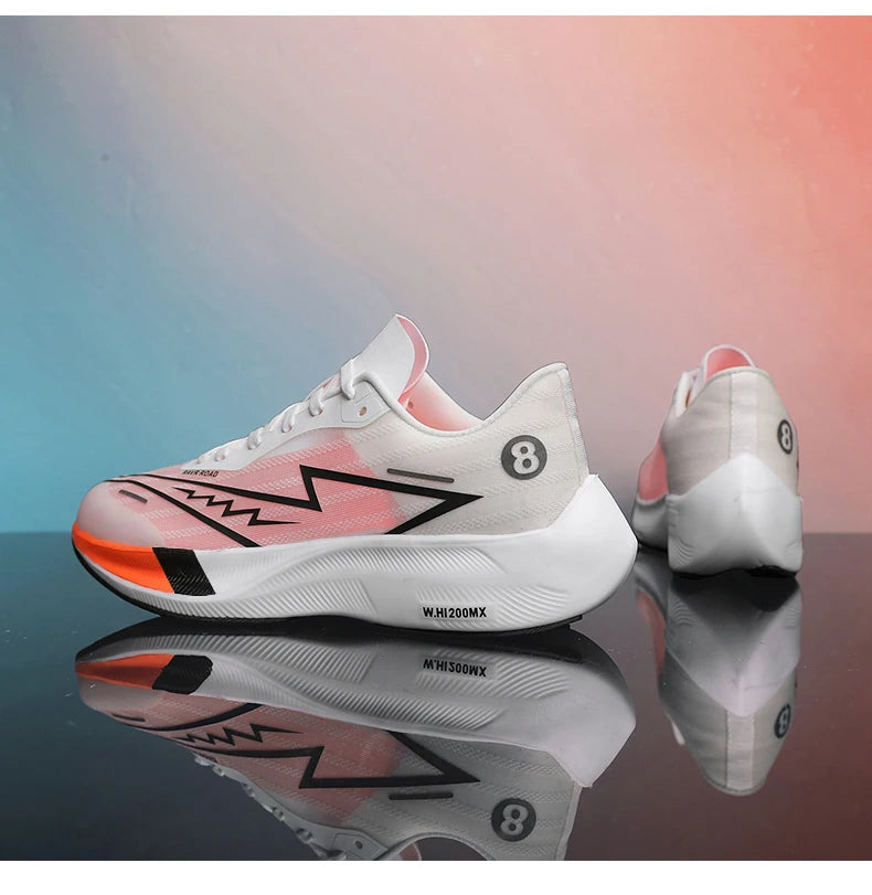 Running Shoes Men High Quality Full Palm Carbon Plate Cushion Professional Training Shoes Lightweight Wear-Resistant Sneakers