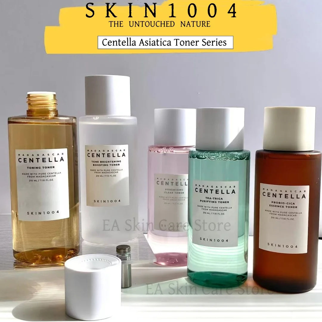 SKIN1004 Probio-CICA Essence Tea-Trica Purifying Toner Centella Skincare Coreanos Face Care Tone Brightening Boosting Toner