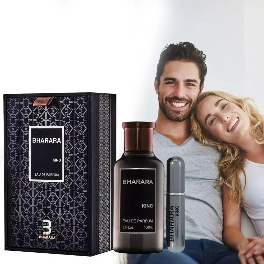 100ml Perfume Brand Bharara King Man Eau De Parfum Masculine Perfumes Luxury Fragrance Body Spary Cologne Pheromone Fragrance