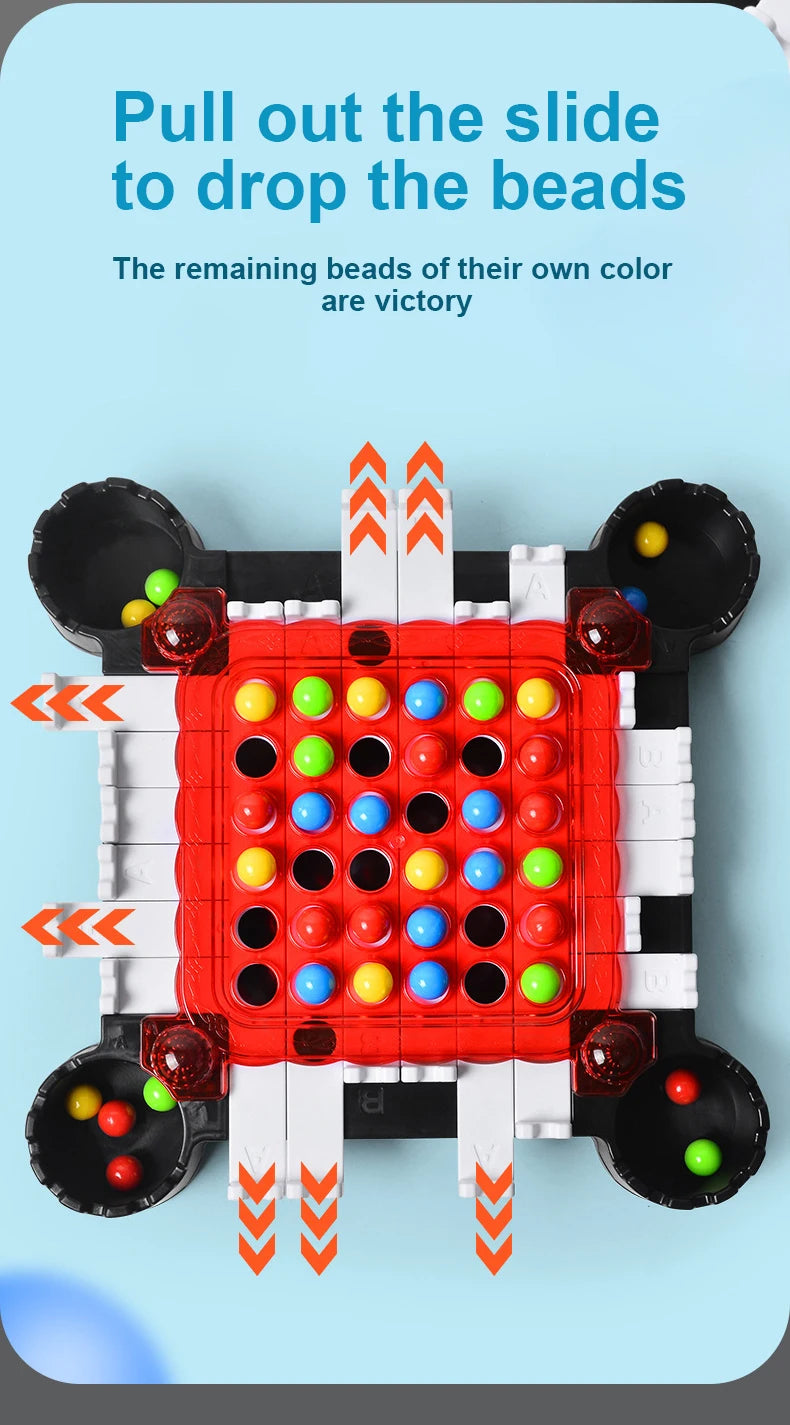 Children's Puzzle Game Toys Color Beads Elimination Board Game Educational Logical Thinking Training Party Game kid interaction