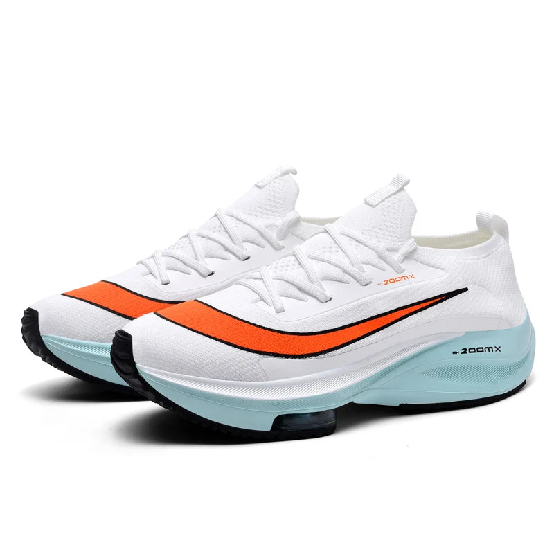 Outdoor Marathon Couple Sneaker Height Increasing Running Shoes for Men Original Soft Walking Tenis Boys Girls Sport Footwear 46
