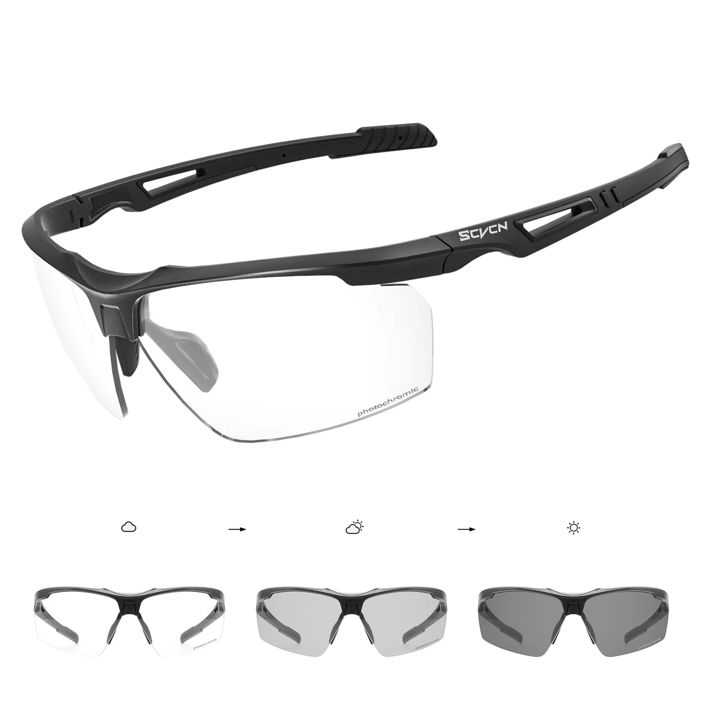 SCVCN Polarized Cycling Glasses Fishing Sunglasses UV400 Protection Bicycle Sports MTB Road Bike Eyewear Men Women Cycle Goggles