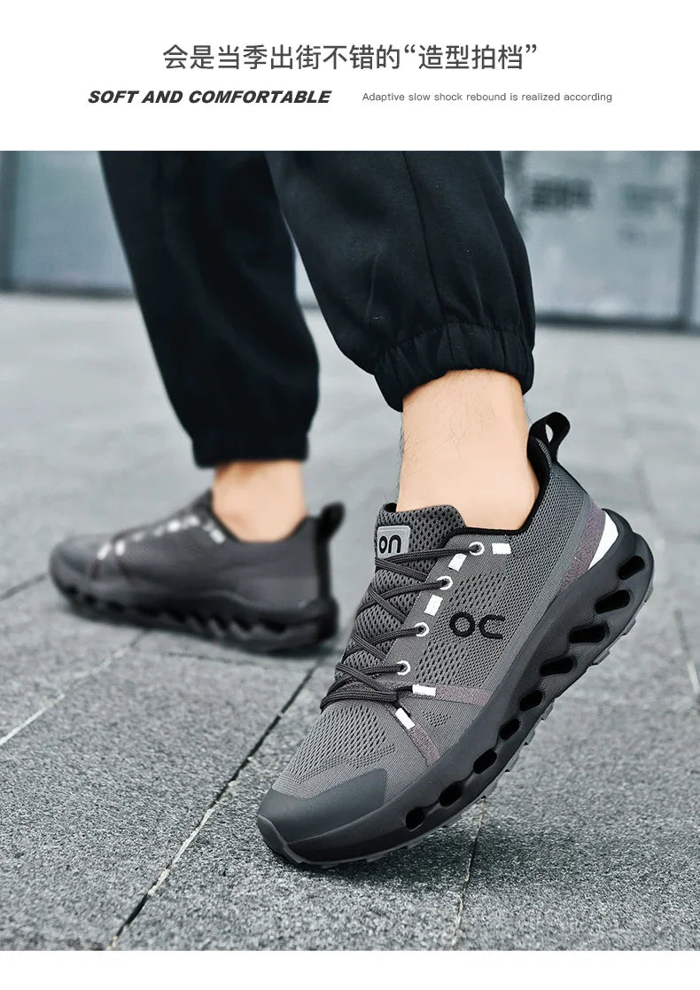 Trainers Tennis Sneakers Sneakersy Gym Athletic on Trend Casual Sport Cloud Marathon Jogging Comfortabl White Running Shoes Men