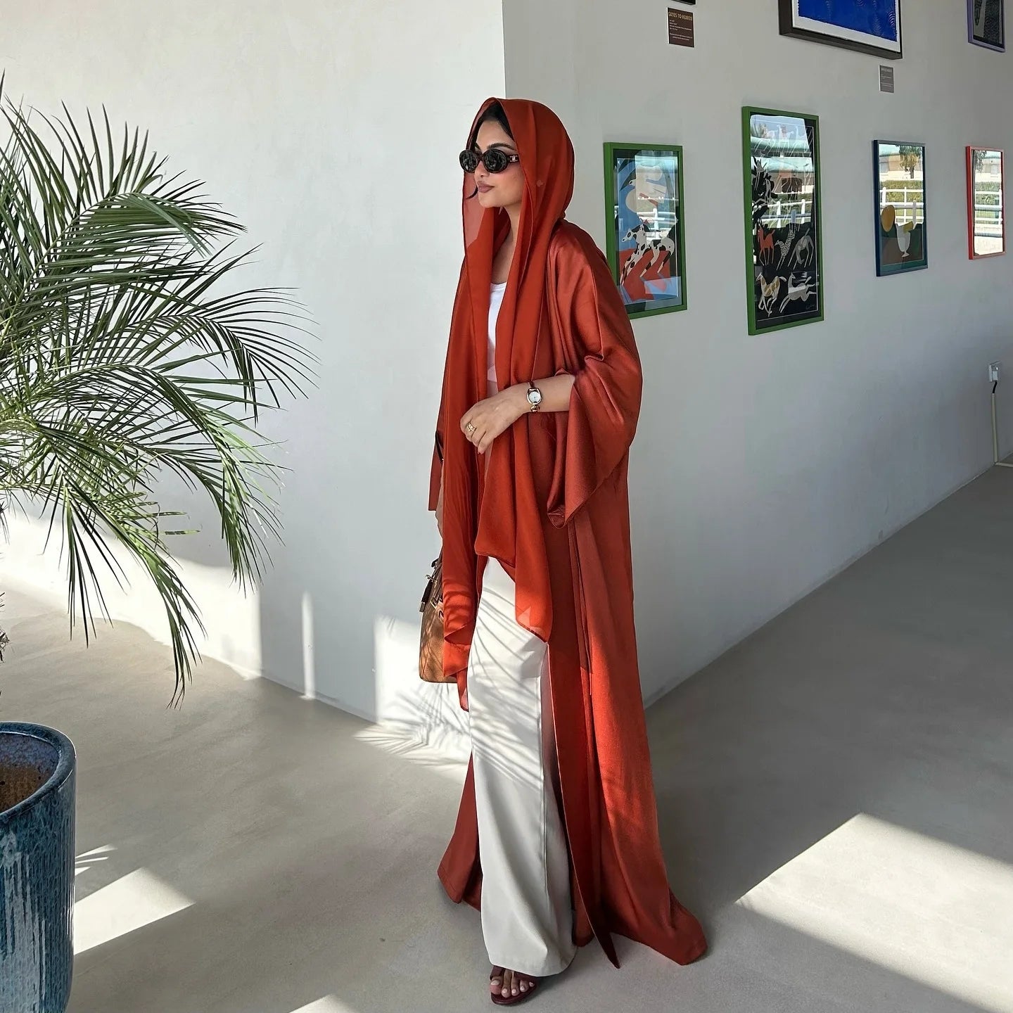 Muslim Open Abaya Women Modest Dresses Arab Cardigan Long Robe Morocco Dubai Abayas Kaftan Islam Eid Ramadan Jalabiya Vestidos