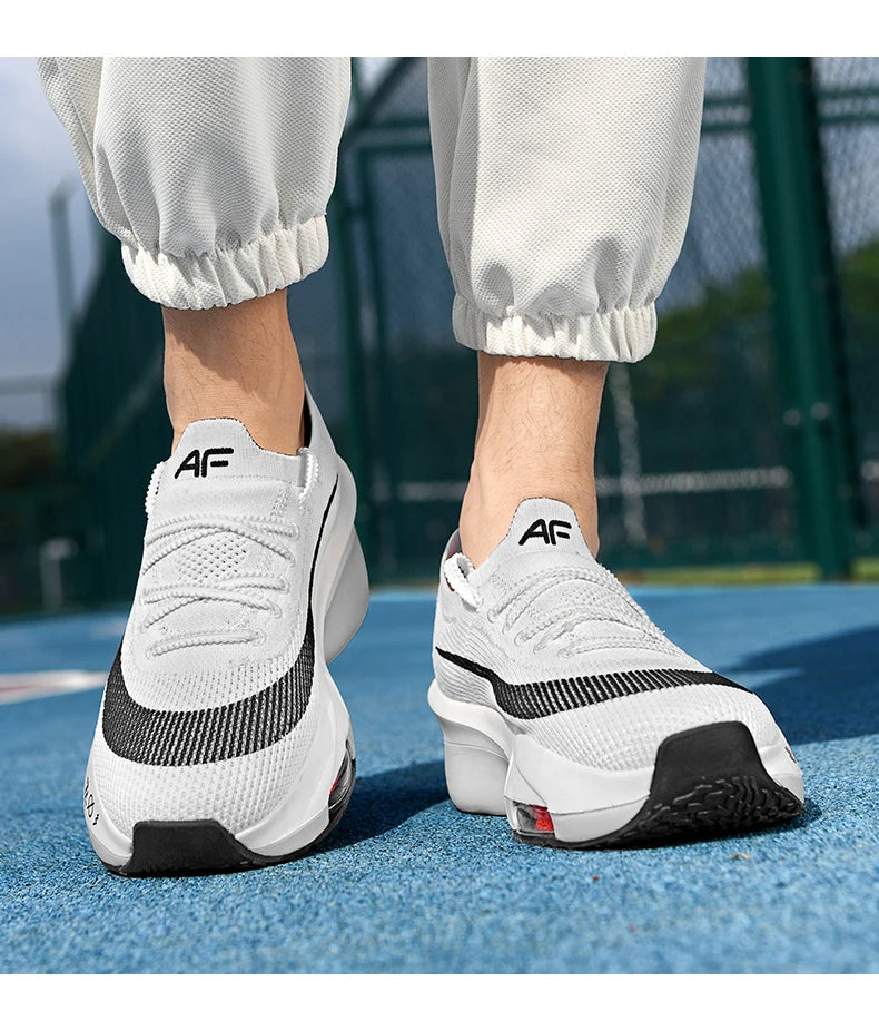 Running Shoes Speciality Air cushion Marathon Men Sports Breathable Lightweight Women's Comfortable Athletic Nonskid Sneakers