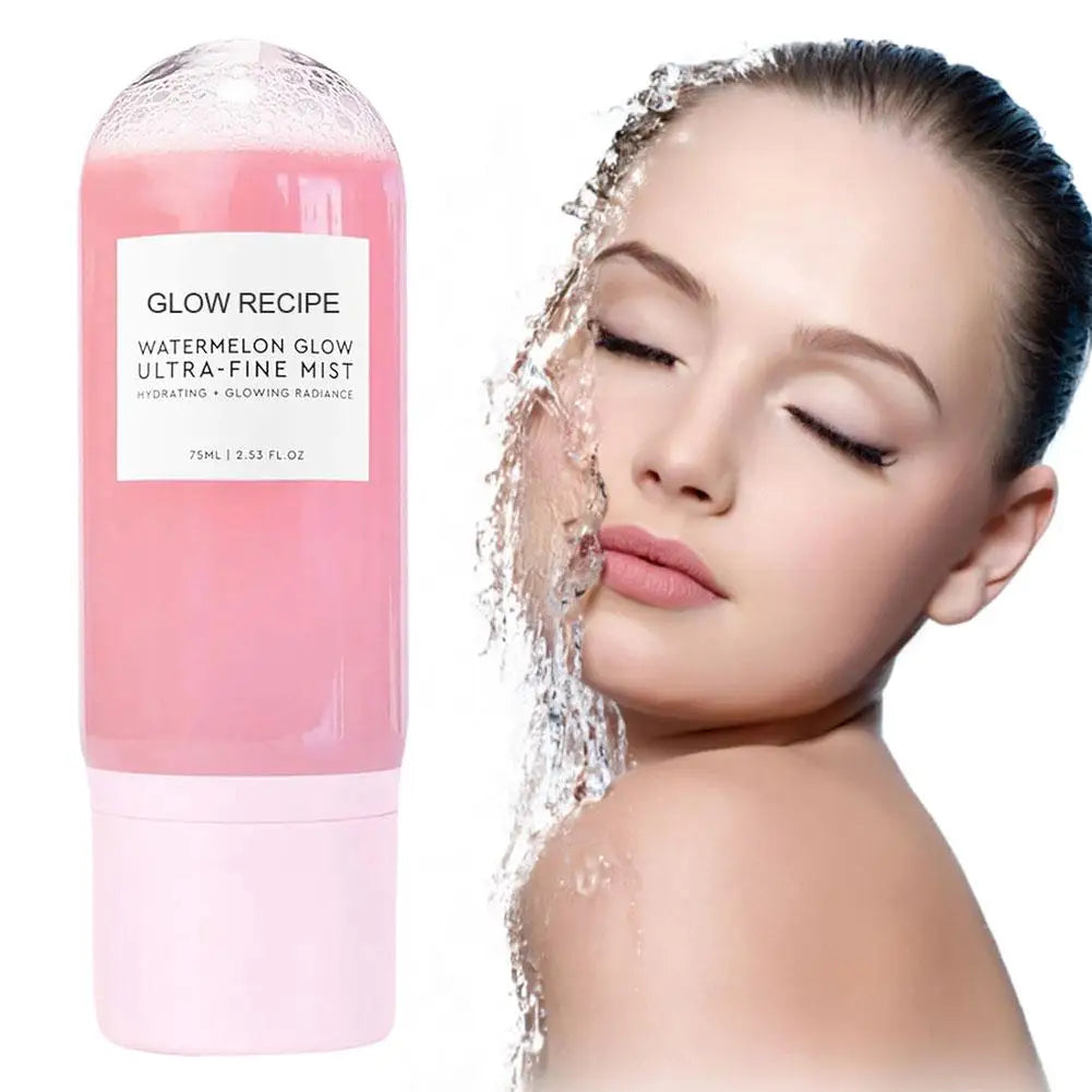 75ML Watermelon Moisturizing Mist For Glow Recipe For Dewy, Smooth Skin - Hydrating, With Hyaluronic Acid Skin Care