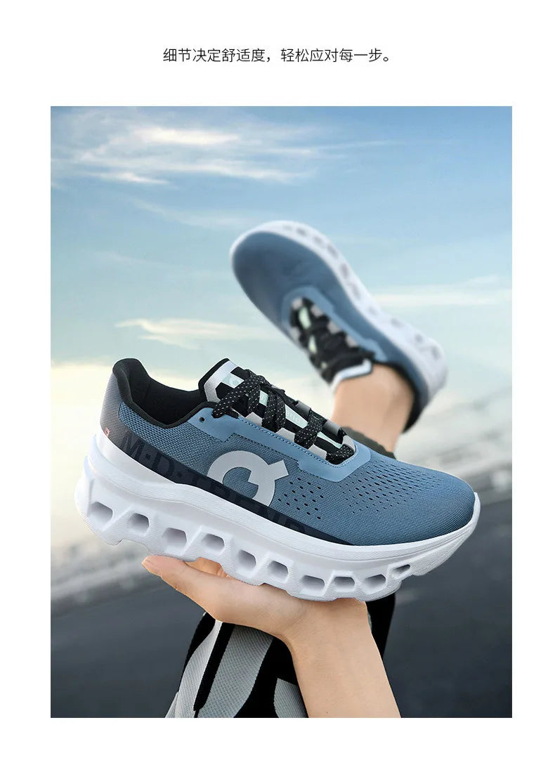 Outdoor Tennis Men Shoes Soft Sole Breathable Casual Sports Shoes Mesh Surface Breathable Cushioned Running Shoes Sneakers