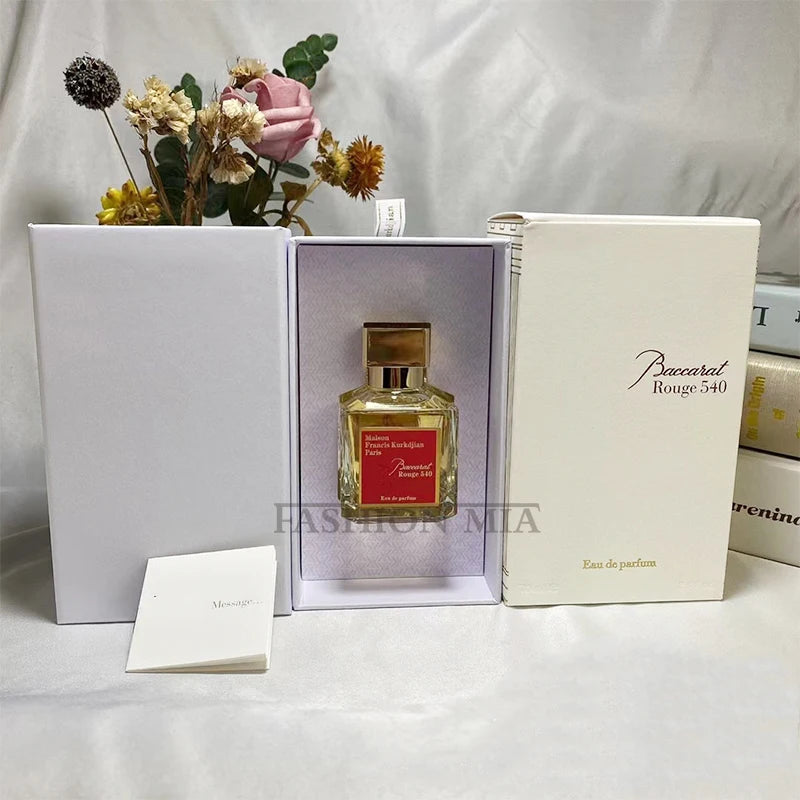 70ml Brand Rouge 540 Women Perfume Long Lasting Men Cologne Floral Pheromone Fragrance Gift Daily Work Dating Perfume