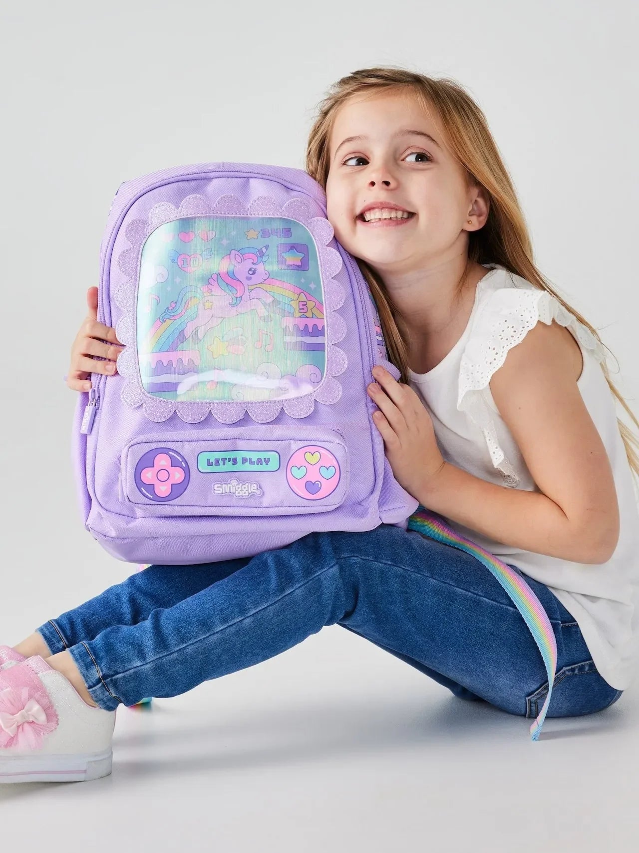 Genuine Australia Smiggle Backpack Student School Bag Pen Case Lunch Bag Double Shoulder Backpack Gift Separate Purchases