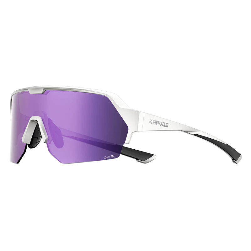 KAPVOE Outdoor Cycling Sunglasses Men MTB Glasses Bike Cycling UV400 Eyewear Women Bicycle New Mountain Sports Hiking Eyewear