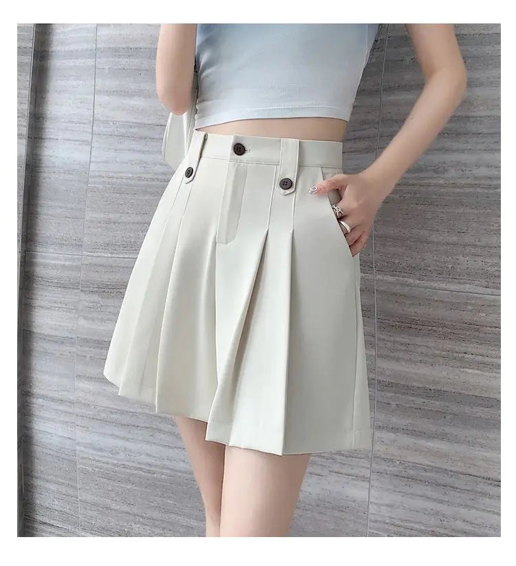 Women's A-line pleated skirt, women's golf suit, Spring 2025 new golf skirt, fashionable sporty mini skirt, women's golf suit
